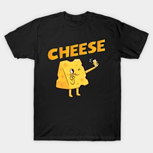 Cheese Slice taking selfie T-Shirt